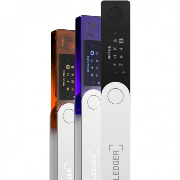 Аппаратный криптокошелек Ledger Nano X, BTC Orange  в Калининграде