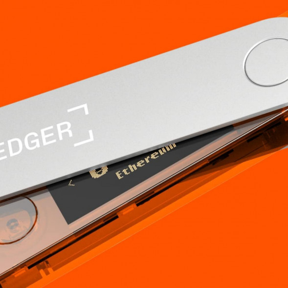 Аппаратный криптокошелек Ledger Nano X, BTC Orange  в Калининграде