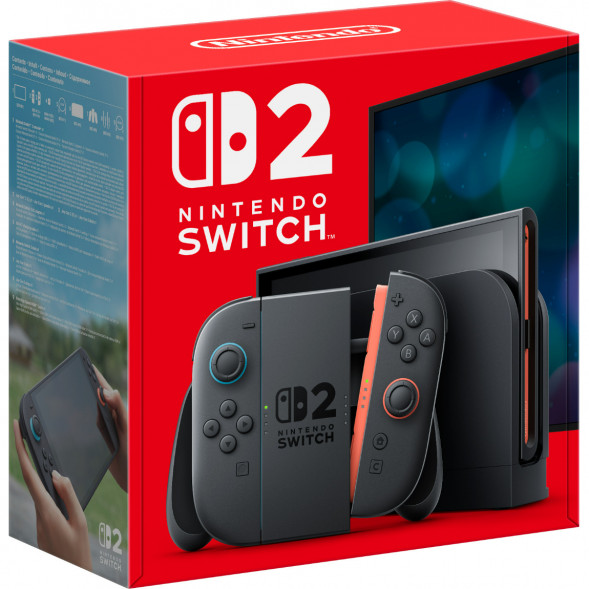 Игровая приставка Nintendo Switch 2, черный в Калининграде