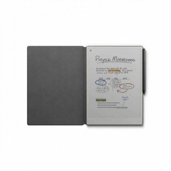 Графический планшет reMarkable Paper Pro + Marker Plus + чехол Book Folio Leather Black в Калининграде