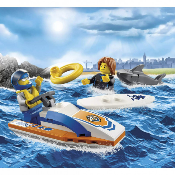 Конструктор LEGO City 60011 Спасение сёрфингиста в Калининграде