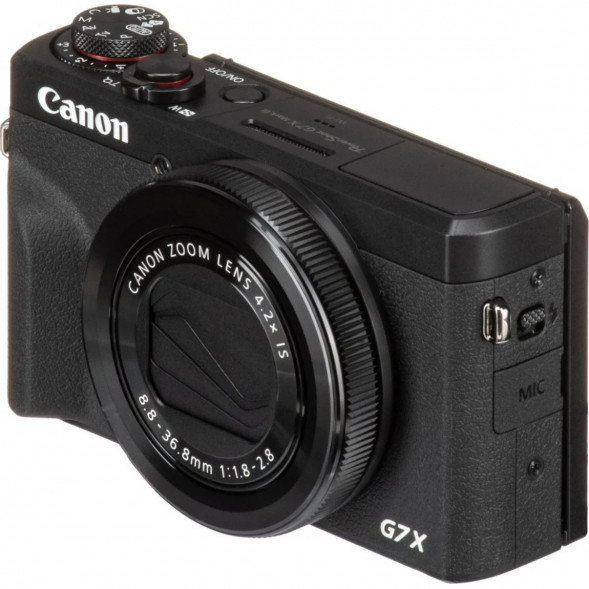 Фотоаппарат Canon PowerShot G7X Mark III, чёрный в Калининграде