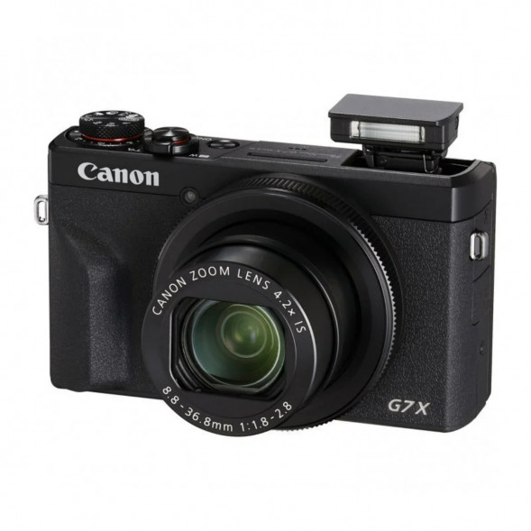 Фотоаппарат Canon PowerShot G7X Mark III, чёрный в Калининграде