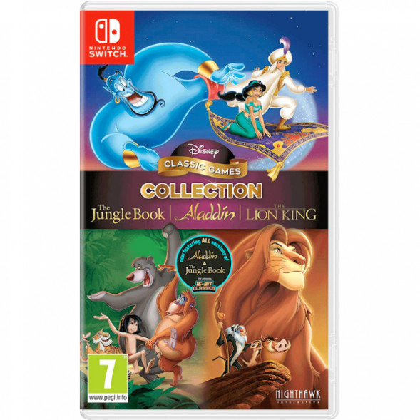 Игра Disney Classic Games: Jungle Book, Aladdin and The Lion King [Nintendo Switch, английская версия] в Калининграде