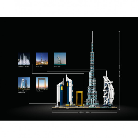 Конструктор LEGO Architecture 21052 Дубай в Калининграде