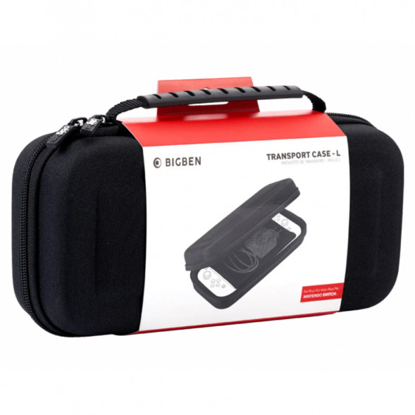 Чехол BIG BEN Transport Case - L для Nintendo Switch/Lite/OLED, черный в Калининграде