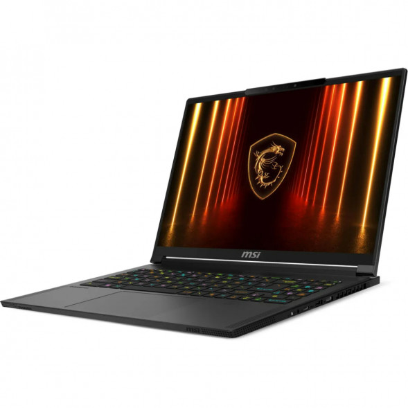 Ноутбук MSI Stealth A16 AI+ A3HWHG-239XRU (16&amp;quot;, OLED, AMD Ryzen AI 9 365 2ГГц, 10 ядер, 32ГБ LPDDR5x, 1ТБ SSD, NVIDIA GeForce RTX 5070 Ti, без ОС), черный в Калининграде