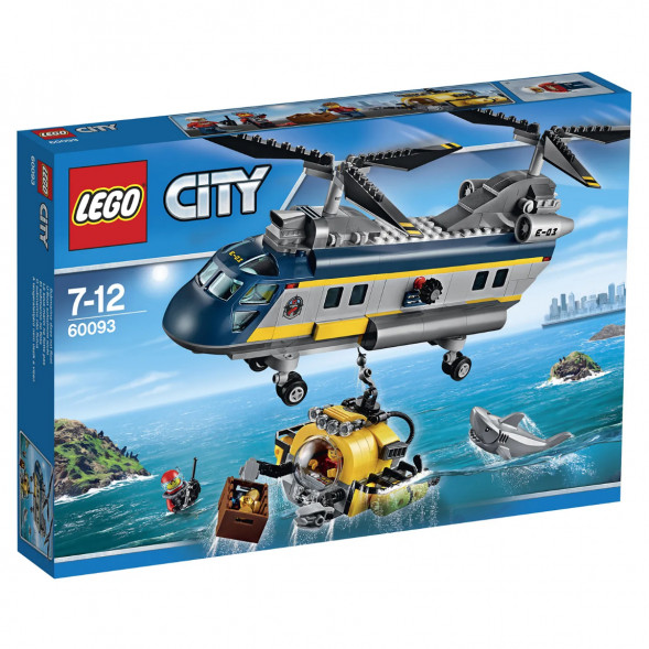 Конструктор LEGO City Deep Sea Explorers 60093 Вертолет исследователей моря в Калининграде