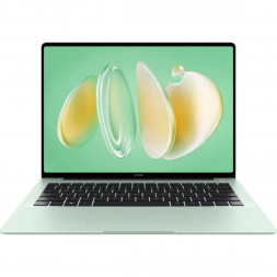 Ноутбук Huawei MateBook 14 FLMH-X 53014QLD (14", 2024, OLED, Intel Core Ultra 7 155H 1.4ГГц, 16 ядер, 16ГБ LPDDR5x, 1ТБ SSD, Intel Arc, без ОС), зеленый