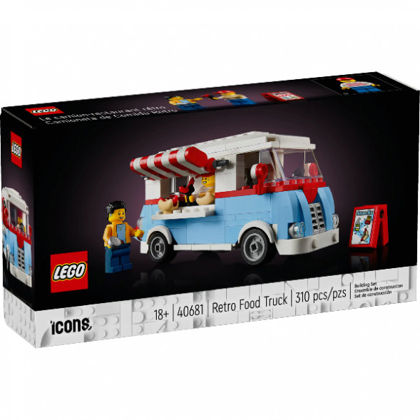 Конструктор LEGO Icons 40681 Ретро фуд трак в Калининграде