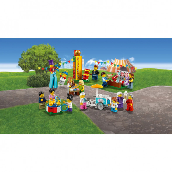 Конструктор LEGO City Town 60234 Комплект минифигурок Весёлая ярмарка в Калининграде