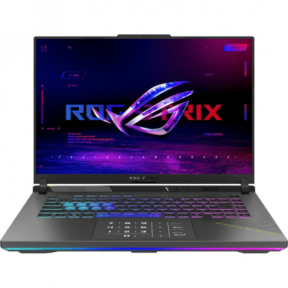 Ноутбук ASUS ROG Strix G16 G614PP-TS207 (16&amp;quot;, IPS, AMD Ryzen 9 8940HX 2.4ГГц, 16 ядер, 32ГБ DDR5, 512ГБ SSD, NVIDIA GeForce RTX 5070 8 ГБ, без ОС), серый в Калининграде