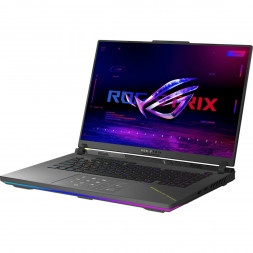 Ноутбук ASUS ROG Strix G16 G614PP-TS207 (16", IPS, AMD Ryzen 9 8940HX 2.4ГГц, 16 ядер, 32ГБ DDR5, 512ГБ SSD, NVIDIA GeForce RTX 5070 8 ГБ, без ОС), серый