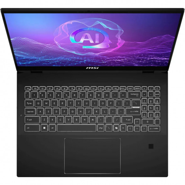 Ноутбук трансформер MSI Summit 16 AI Evo A2HMTG-057RU (16&amp;quot;, IPS, Intel Core Ultra 7 255H 2ГГц, 16 ядер, 16ГБ LPDDR5, 1ТБ SSD, Intel Arc 140T, Windows 11 Home), черный в Калининграде