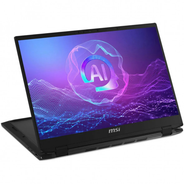 Ноутбук трансформер MSI Summit 16 AI Evo A2HMTG-057RU (16&amp;quot;, IPS, Intel Core Ultra 7 255H 2ГГц, 16 ядер, 16ГБ LPDDR5, 1ТБ SSD, Intel Arc 140T, Windows 11 Home), черный в Калининграде