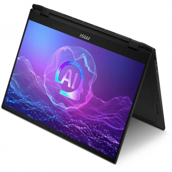 Ноутбук трансформер MSI Summit 16 AI Evo A2HMTG-057RU (16&amp;quot;, IPS, Intel Core Ultra 7 255H 2ГГц, 16 ядер, 16ГБ LPDDR5, 1ТБ SSD, Intel Arc 140T, Windows 11 Home), черный в Калининграде