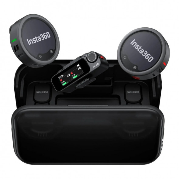 Беспроводной микрофон Insta360 Mic Pro (2TX + 1RX) в Калининграде