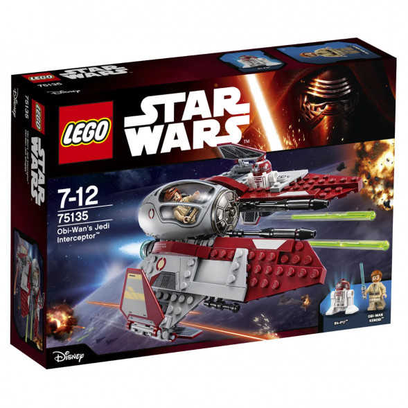 Конструктор LEGO Star Wars 75135 Перехватчик джедаев Оби-Вана Кеноби в Калининграде